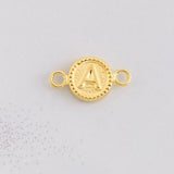 Herraje Circulo Letra A 0.4g / 1.5cm Oro Amarillo 18K