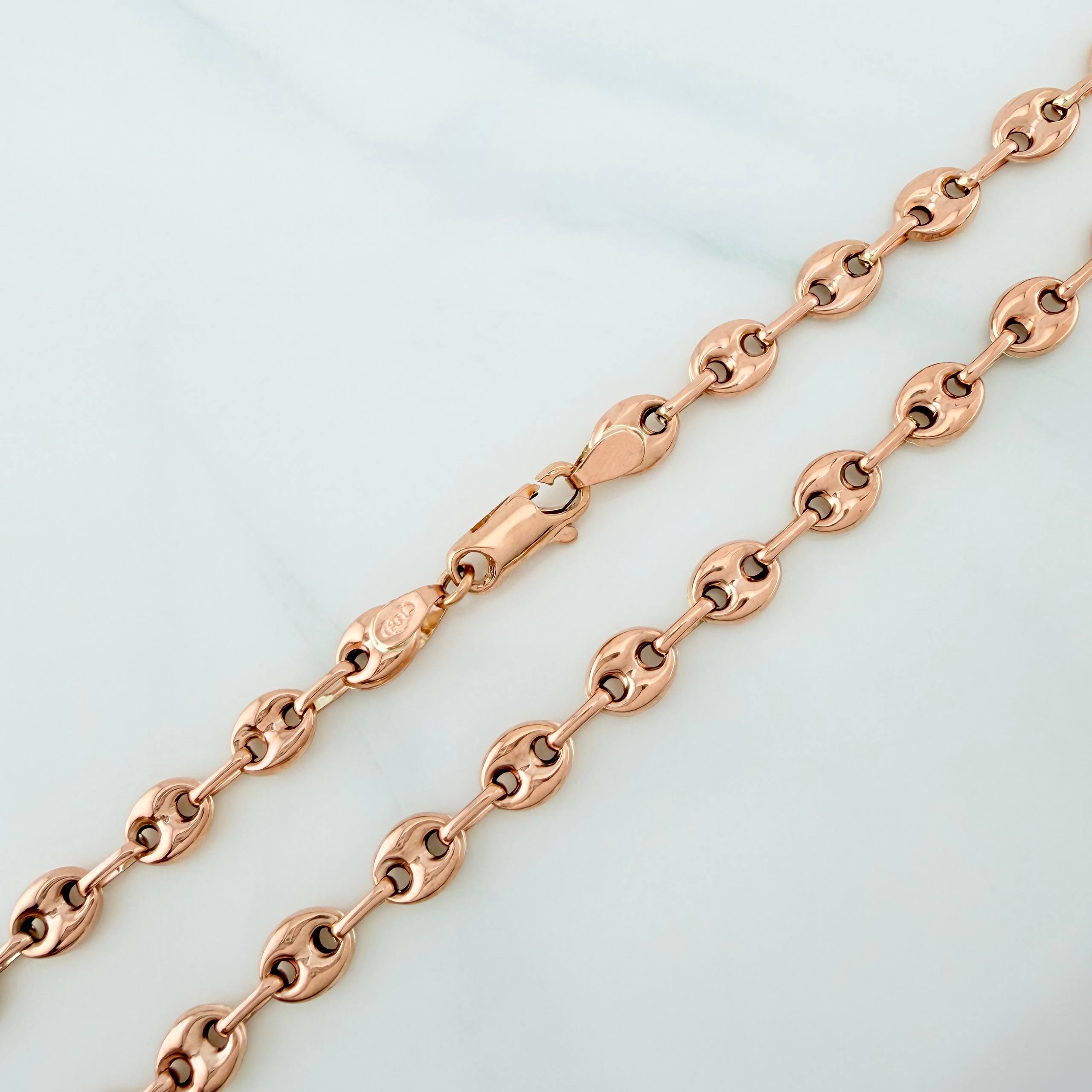Cadena Gc 8.35 g / 46 cm / 5 mm Oro Rosa 18K