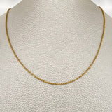 Cadena Veneciana 4.05gr / 60.3cm / Oro Amarillo +3 18K %