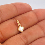 Dije Trebol 0.75gr / 1.6cm / Oro Amarillo Nac.Esp. 18K &