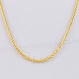 Cadena Franco 5.95g / 60cm / 2.1mm Oro Amarillo 18K