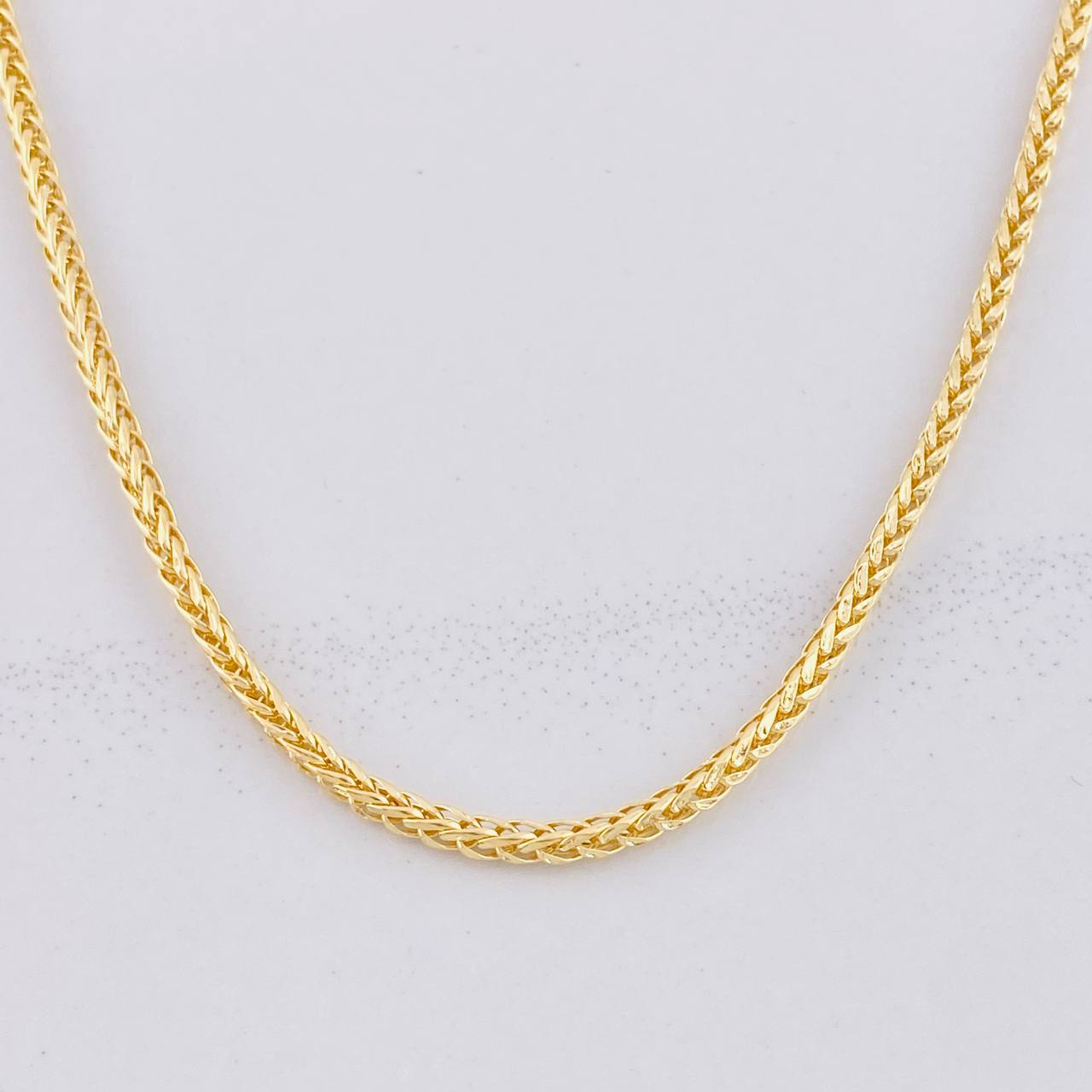 Cadena Franco 7.15g / 60cm / 2.1mm Oro Amarillo 18K