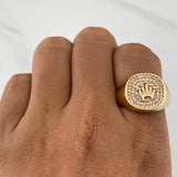 Anillo Corona 5.2 g / T9 Oro Amarillo 18K