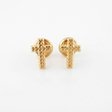 Topos Cruz 0.45gr / Oro Amarillo 18K %
