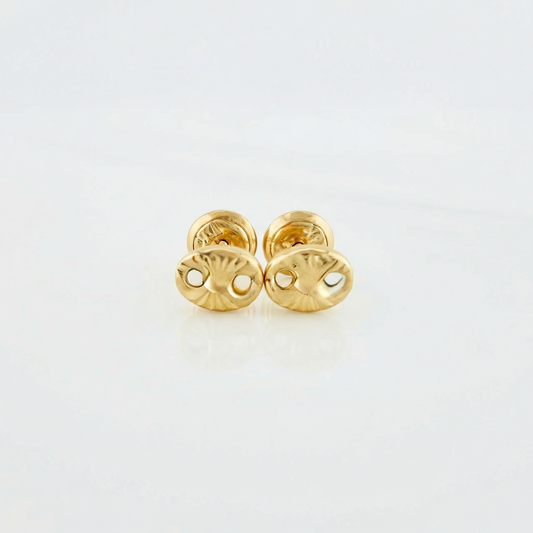 Topos GC Diamantados 0.55gr / Oro Amarillo