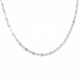 Cadena Flor Espejo 5.65gr / 60cm / 3.2mm Plata 925 *