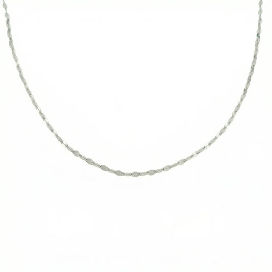 Cadena Flor De Espejo 3.3 g / 70 cm / 2.05 mm Plata 925