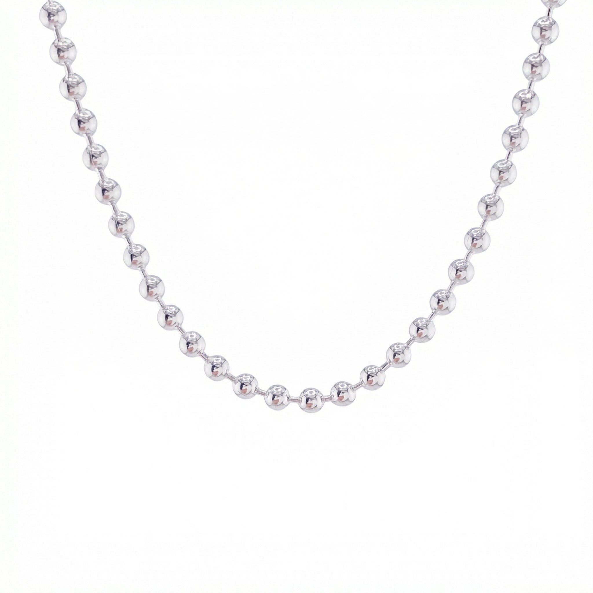 Cadena Militar 16gr / 60cm / 3mm Plata 925