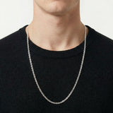 Cadena Plana 5.05gr / 60cm / 2.7mm Plata 925