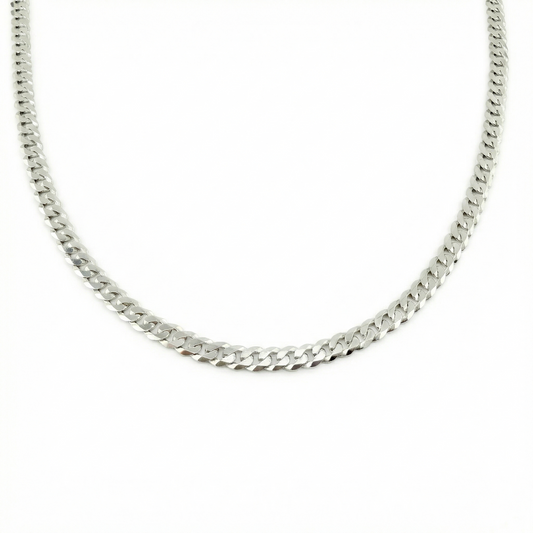 Cadena Cubana 14.55gr / 65cm / 5.1mm Plata 925 ©