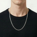 Cadena Cubana 15.3gr / 65cm / 4.6mm Plata 925 ©