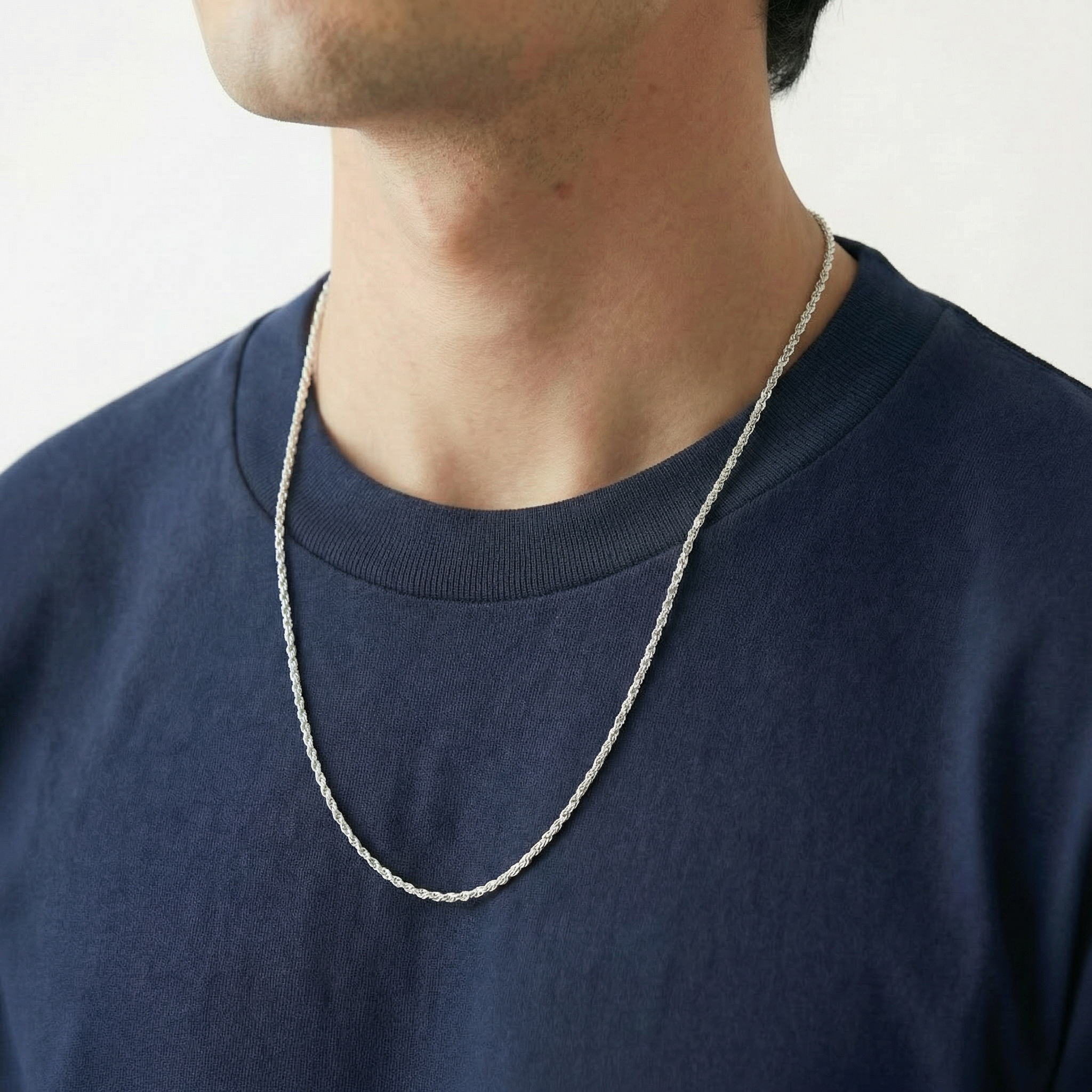 Cadena Lazo 8.1gr / 60cm / 2mm Plata 925