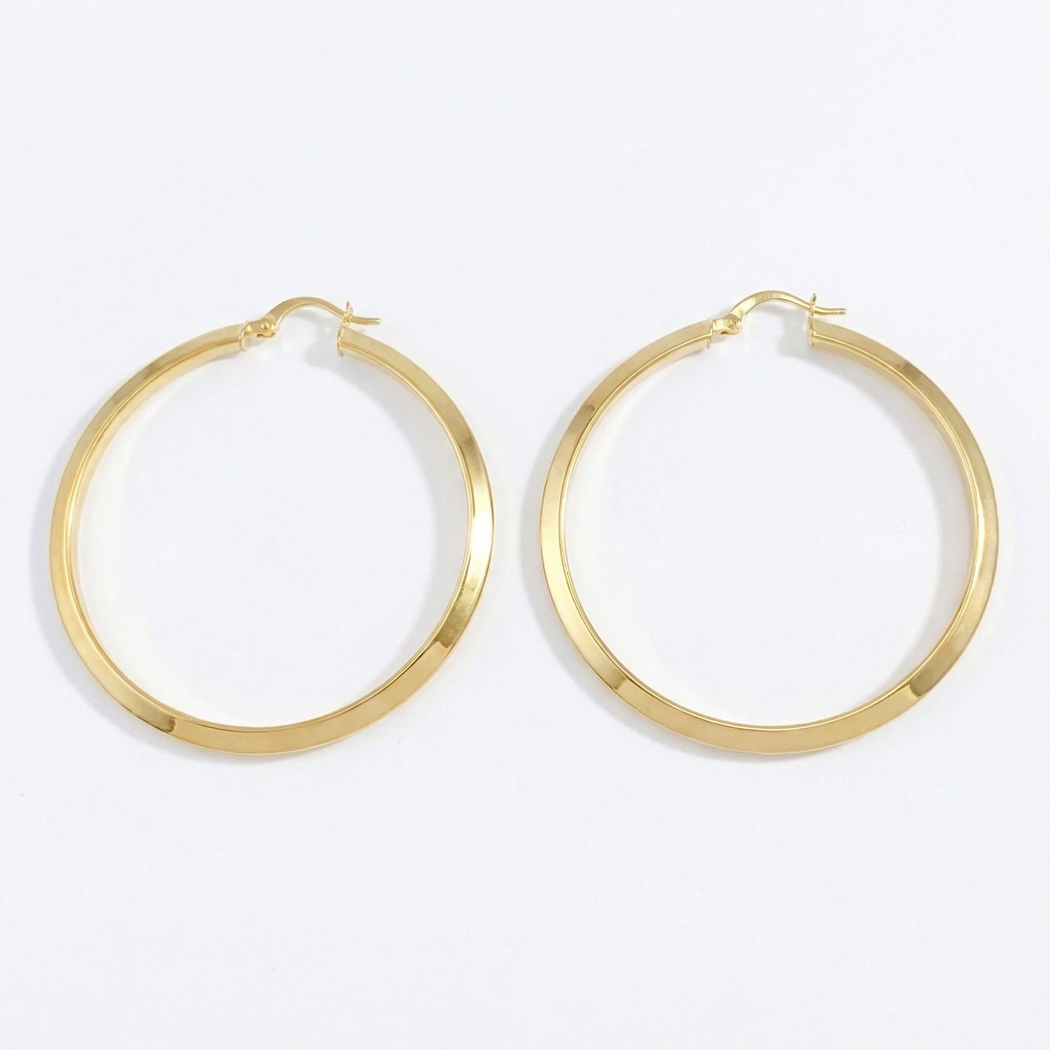 Candongas Clau 4.05gr / 5cm / Oro Amarillo 18K