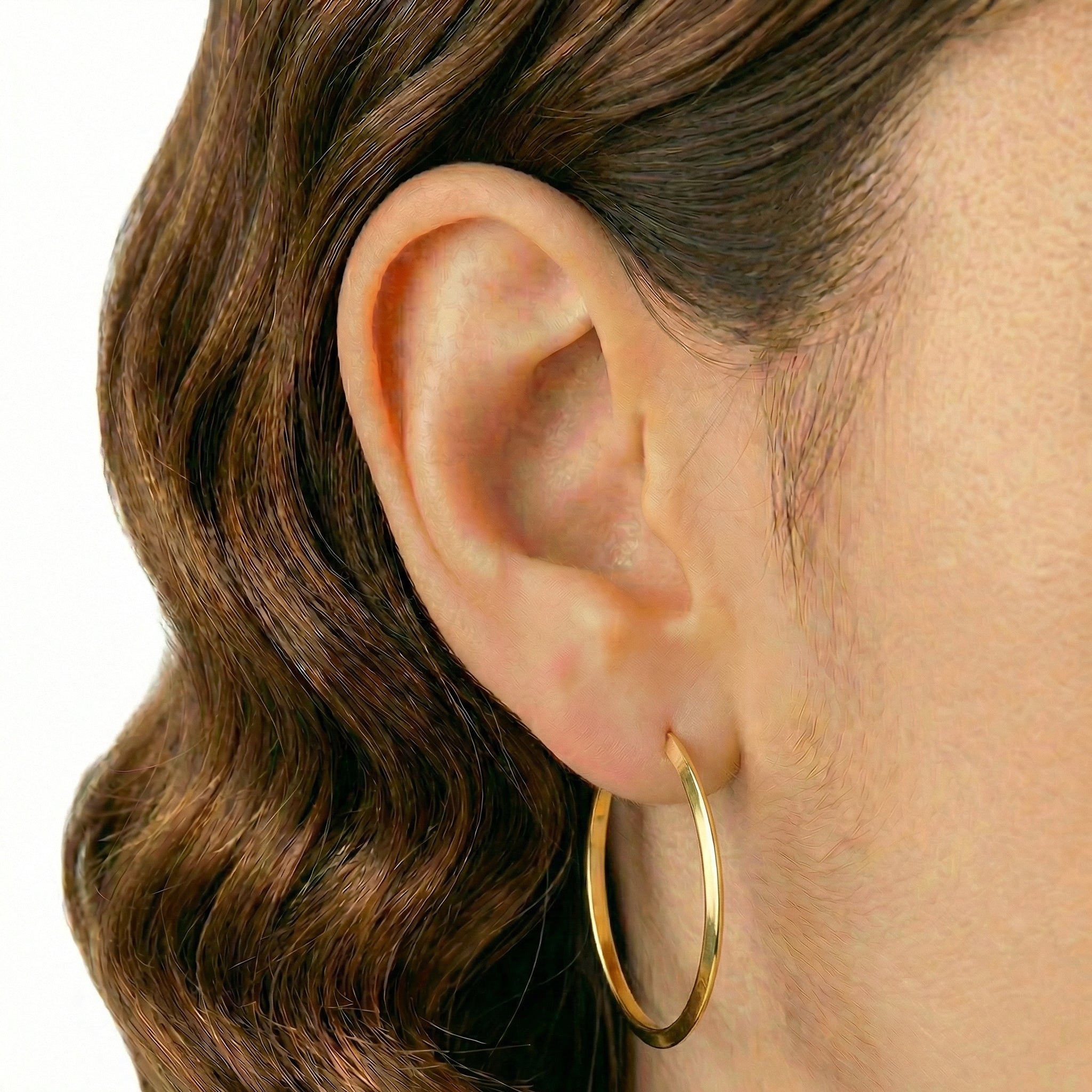 Candongas Clau 4.05gr / 5cm / Oro Amarillo 18K