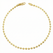 Pulso Militar Media Luna 3.6gr / 18cm / 2.5mm Oro Amarillo Nac.Esp. 18K ©