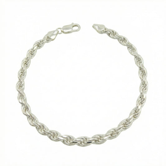 Pulso Lazo 15.3gr / 21.5cm / 4.8mm Plata 925 ©