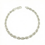 Pulso Lazo 15.3gr / 21.5cm / 4.8mm Plata 925 ©