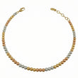 Pulso Militar 6.35gr / 21cm / 2.85mm Tres Oros 18K %