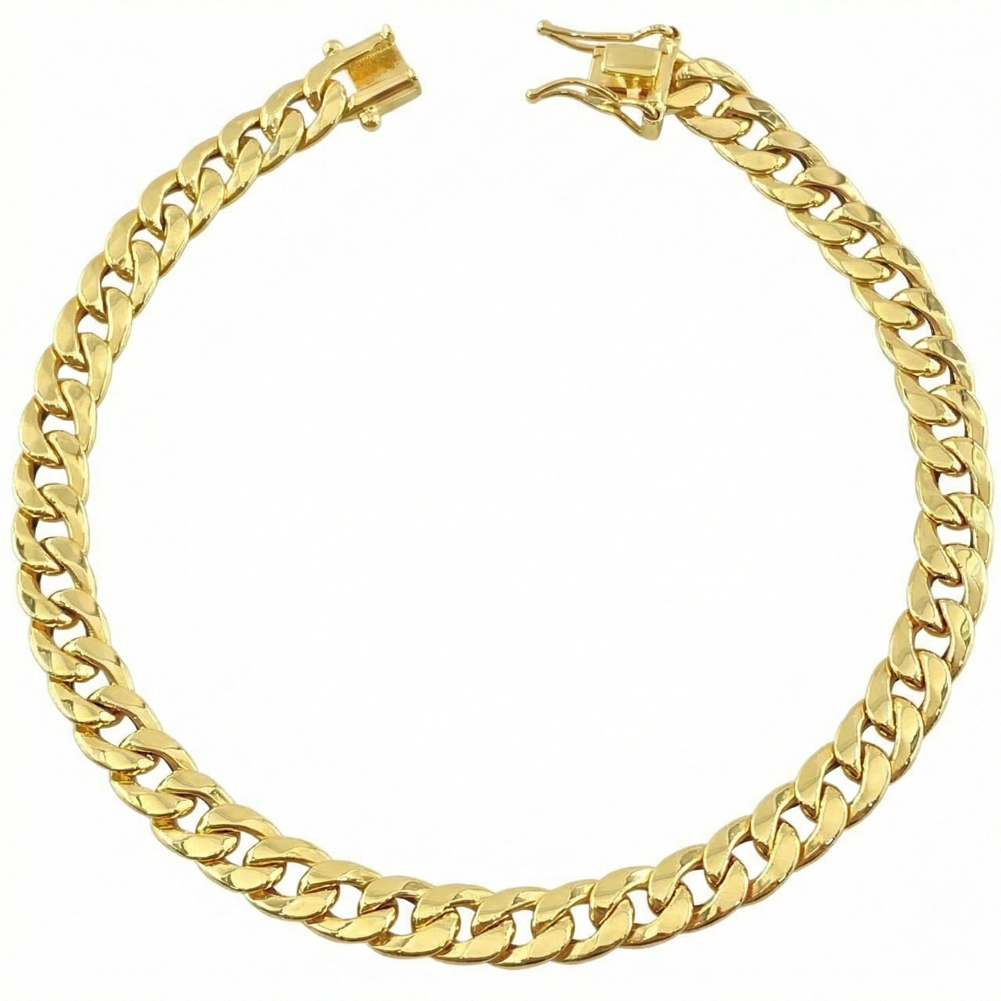 Pulso Cubano 6.3gr / 21.5cm / +1 Oro 18K ©