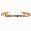 Pulso Tennis 22.5gr / 18.2cm / Oro 18K