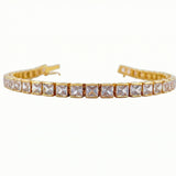 Pulso Tennis 22.5gr / 18.2cm / Oro 18K