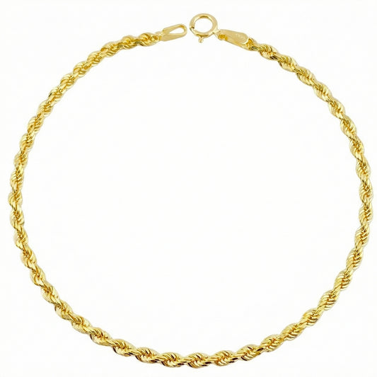 Pulso Lazo 2.4gr / 19.5cm / 2.6mm Oro Amarillo +3 18K