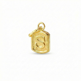 Dije Letra S 0.35g / 1.5cm Oro Amarillo 18K