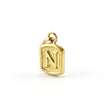 Dije Letra N 0.35g / 1.5cm Oro Amarillo 18K