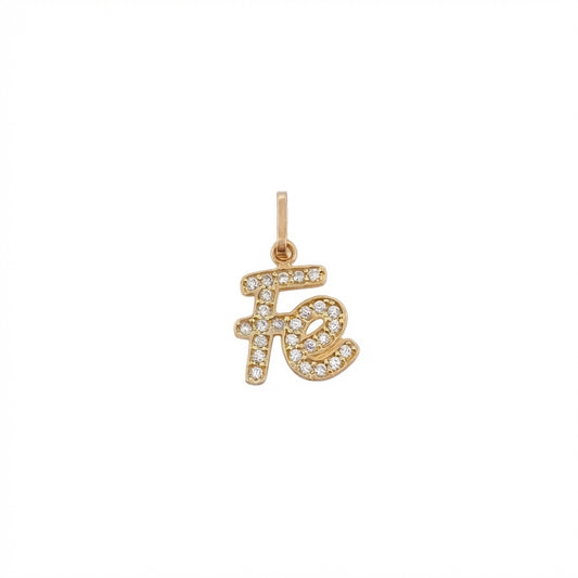 Dije Fe 0.95gr / 1.5cm / Oro Amarillo 18%