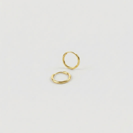 Candongas Aro 0.35 g / 0.9 cm Oro Amarillo 18K