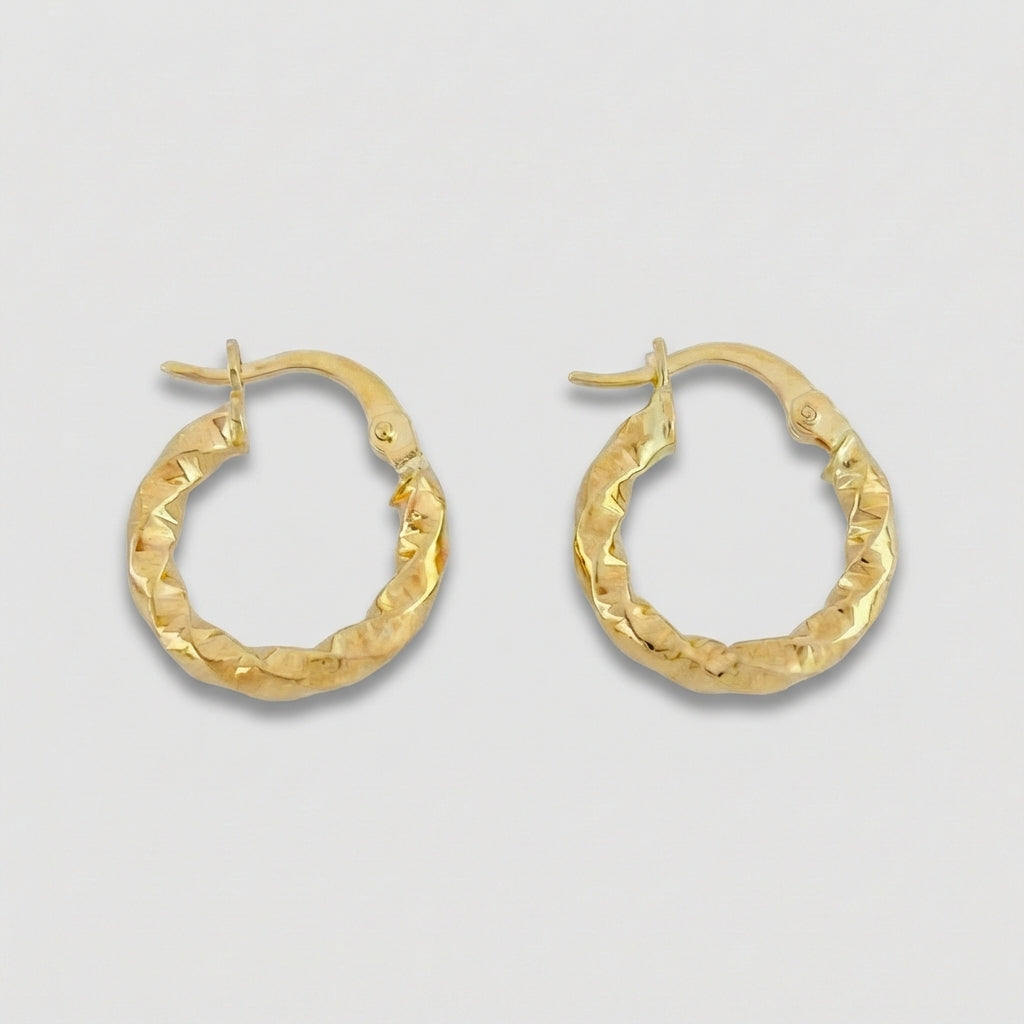 Candongas Carlota 1.55gr / 1.9cm / Oro Amarillo 18K ©