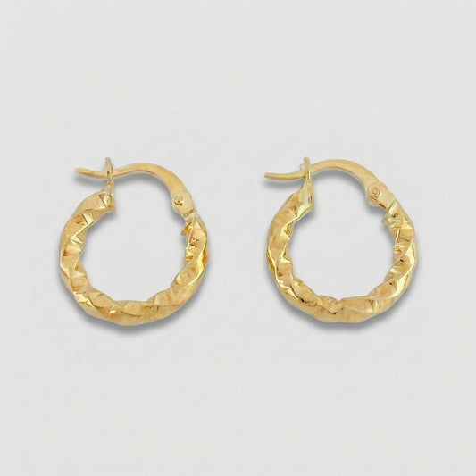 Candongas Carlota 1.55 g / 1.9 cm Oro Amarillo 18K