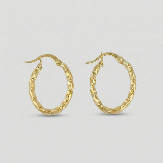 Candongas Dyla 1.3gr / 2.2cm / Oro Amarillo 18K ©