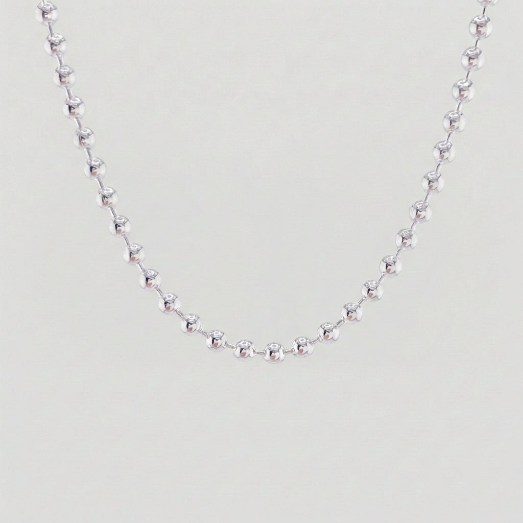 Cadena Militar 15.9gr / 60cm / 3mm Plata 925