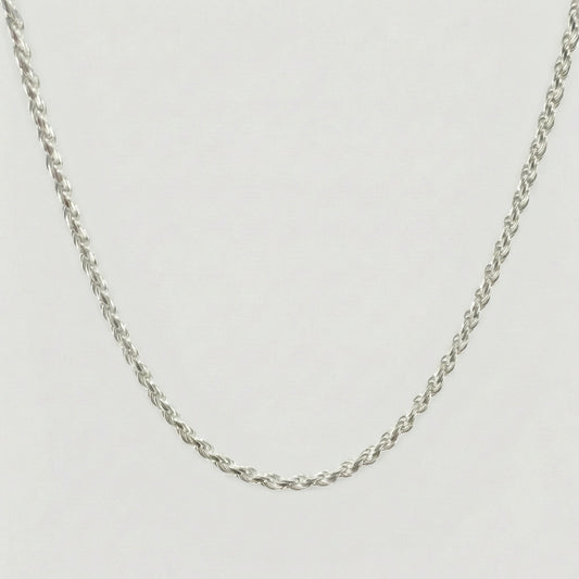 Cadena Lazo 9.25gr / 70cm / 2mm Plata 925