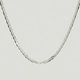 Cadena Plana 4.85gr / 60cm / 2.7mm Plata 925