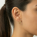 Candongas Asby 0.9 g / 1,5 cm Oro Amarillo 18K