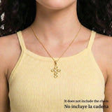 Dije Trebol Dorado 2.35 g / 3 cm Oro Amarillo 18K