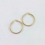 Candongas Nely 5.95g / 4cm Tres Oros 18K