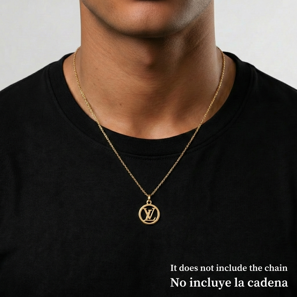 Dije Circulo Letra 0.5 g / 1.9 cm Oro Amarillo 18K