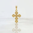 Dije Trebol Dorado 2.6 g / 3.3 cm Oro Amarillo 18K