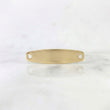 Herraje Placa Hexagonal 0.8 g / 2.8 cm Oro Amarillo 18K