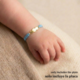 Herraje Placa Nube 0.6gr / 2.2cm / Oro 18K