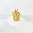 Dije Marco Letra I 0.3gr / 1.6cm / Oro Amarillo