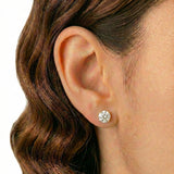 Topos Cuatro Garras 1.4gr / 5.5mm Oro Amarillo 18K