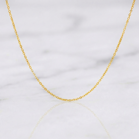 Cadena Aro Seguido 1.15 g / 45.2 cm / 0.9 mm Oro Amarillo 18K