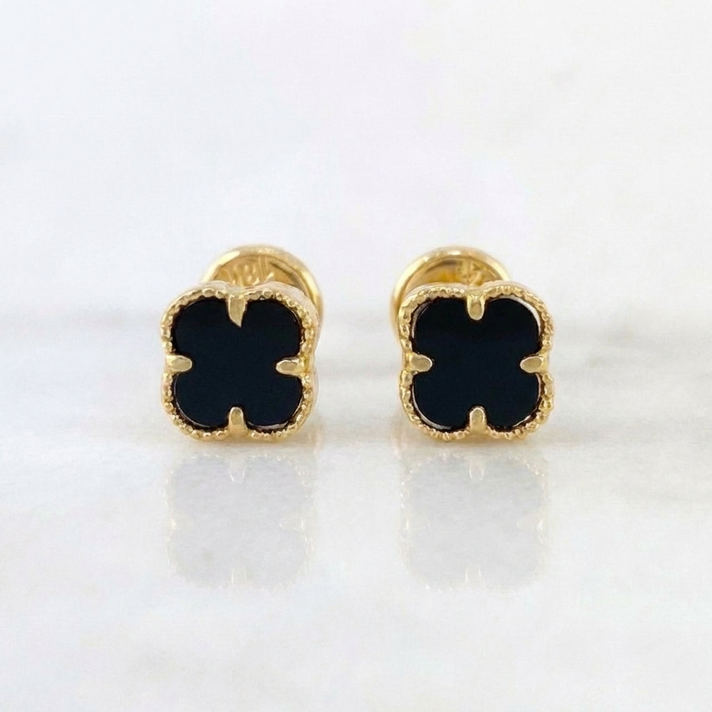 Topos Trebol 2.25 g / 8.3 mm Oro Amarillo 18K
