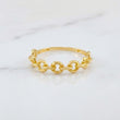 Anillo Cubano 1.35 g / T7 Oro Amarillo 18K