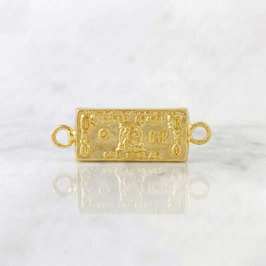 Herraje Dolar 0.55g / 1.9cm Oro Amarillo 18K