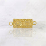 Herraje One Dolar 0.55 g / 1 cm Oro Amarillo 18K